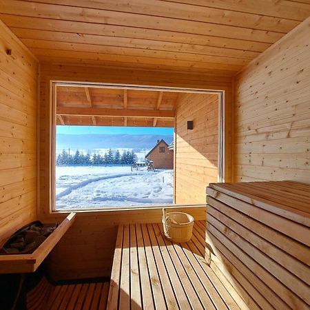 Osada Orlica Klimatyczne Domki Z Widokiem Na Gory I Termalnym Spa Sauna Jacuzzi 4 Km Od Zieleniec Ski Arena Lasowka Exterior foto